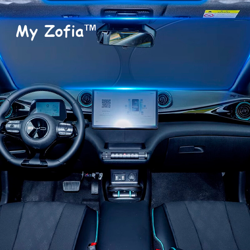 Za BYD Dolphin 2023 2024 2025 Poklopac za vjetrobransko staklo automobila Anti UV zaštita Prednja toplinska izolacija Dodaci