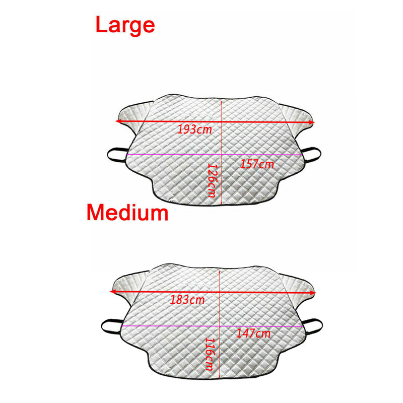 Magnetska navlaka za prednje vjetrobransko staklo automobila Navlaka za suncobran za automobil Zimska zaštita od leda i mraza Zaštitna sjenila za sunce Vodootporna navlaka za automobil