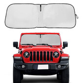 Για 2018-2024 Jeep Wrangler JL/JLU Μπροστινό παρμπρίζ Sun Shade Block Block