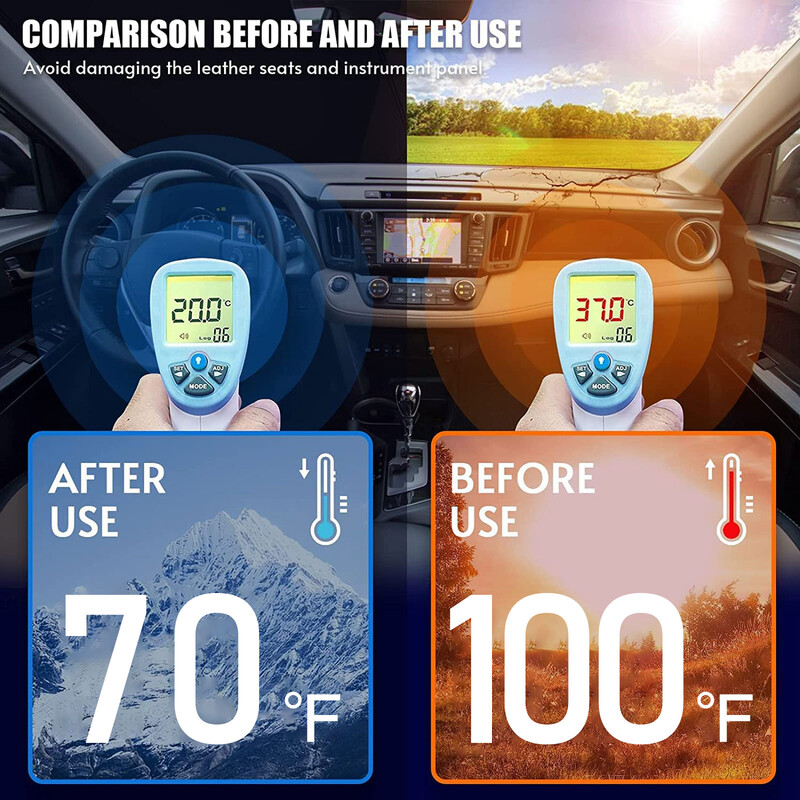 Nova navlaka za vjetrobransko staklo automobila za Mazdu CX-5 CX5 2017-2023, prednji prozor automobila, vizir za sunce, dodaci za UV zaštitu