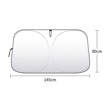 Παρμπρίζ αυτοκινήτου SunShade Reflector Visor Εσωτερικό προστατευτικό για Volkswagen T-Roc 2017 2018 2019 2020 2021 2022 2023 Αξεσουάρ