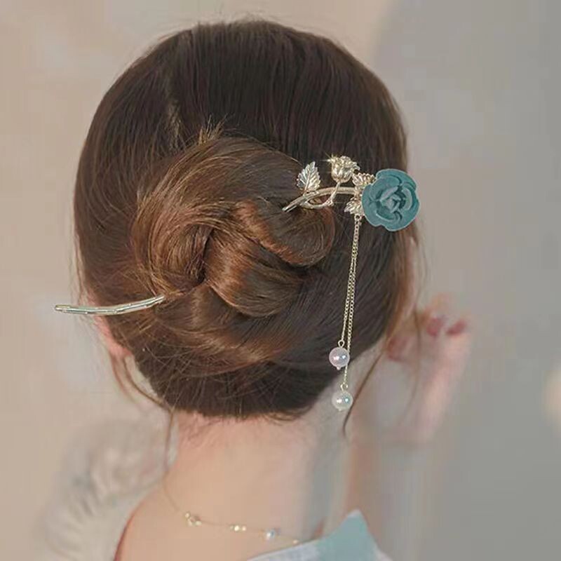 Vintage stiilis naiste juuksenõelad, uus hiina stiilis, 2024. aasta uued juuksenõelad, lihtsad, kaasaegsed, tipptasemel, kakuke, peakatted