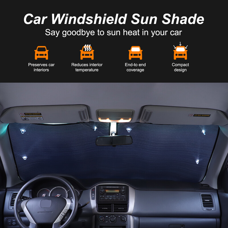 Suncobran za automobil, UV zaštita, poklopac za prednji prozor automobila za Honda Pilot 2003-2008 Dodaci za unutrašnjost automobila