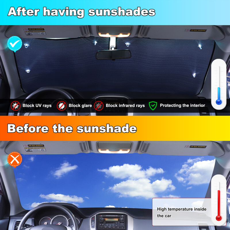 Suncobran za automobil, UV zaštita, poklopac za prednji prozor automobila za Honda Pilot 2003-2008 Dodaci za unutrašnjost automobila