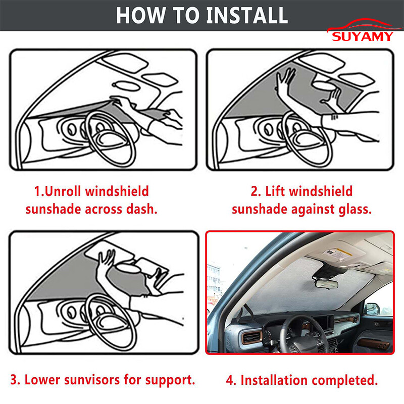 Suncobran za automobil, UV zaštita, poklopac za prednji prozor automobila za Honda Pilot 2003-2008 Dodaci za unutrašnjost automobila
