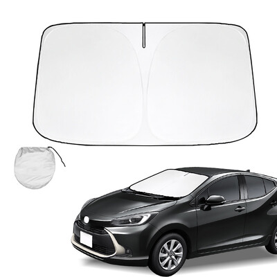 Toyota Aqua szélvédő napernyőhöz napernyő napellenző védő összecsukható blokkok UV sugarak hűtve tartják az autót