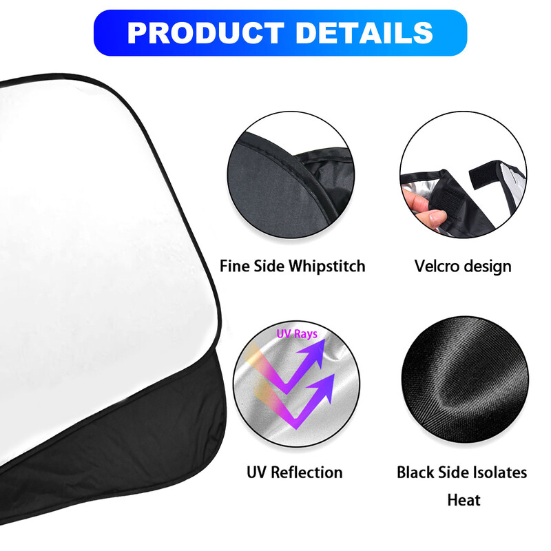 Za 2016-2024 Lexus RX350 RX350L RX450h prednje vjetrobransko staklo, UV zaštitni poklopac