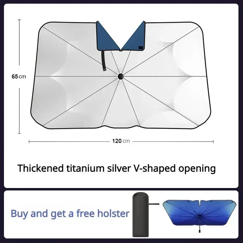 Suncobran za automobil, suncobran za prednje vjetrobransko staklo, suncobran, toplinsko izolacijski suncobran, vjetrobransko staklo, prozor za kišobran za parkiranje u unutrašnjosti automobila