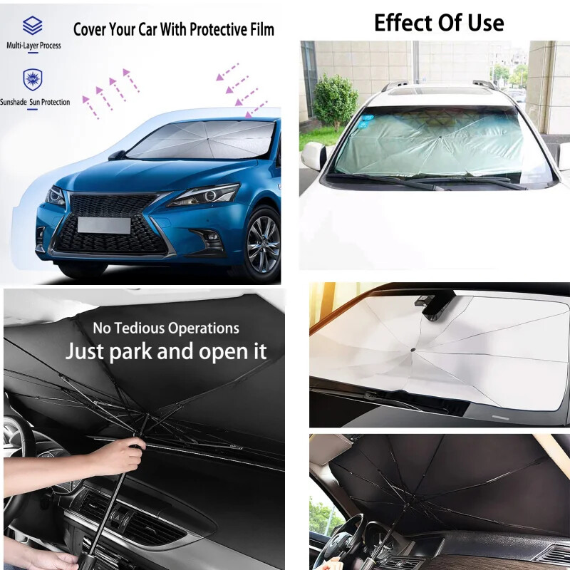 Suncobran za prednje vjetrobransko staklo automobila Jednostavna instalacija, jednostavno spremanje za Infiniti Q50L QX50 QX60 Q60 Q60S QX70 Q30 Q80