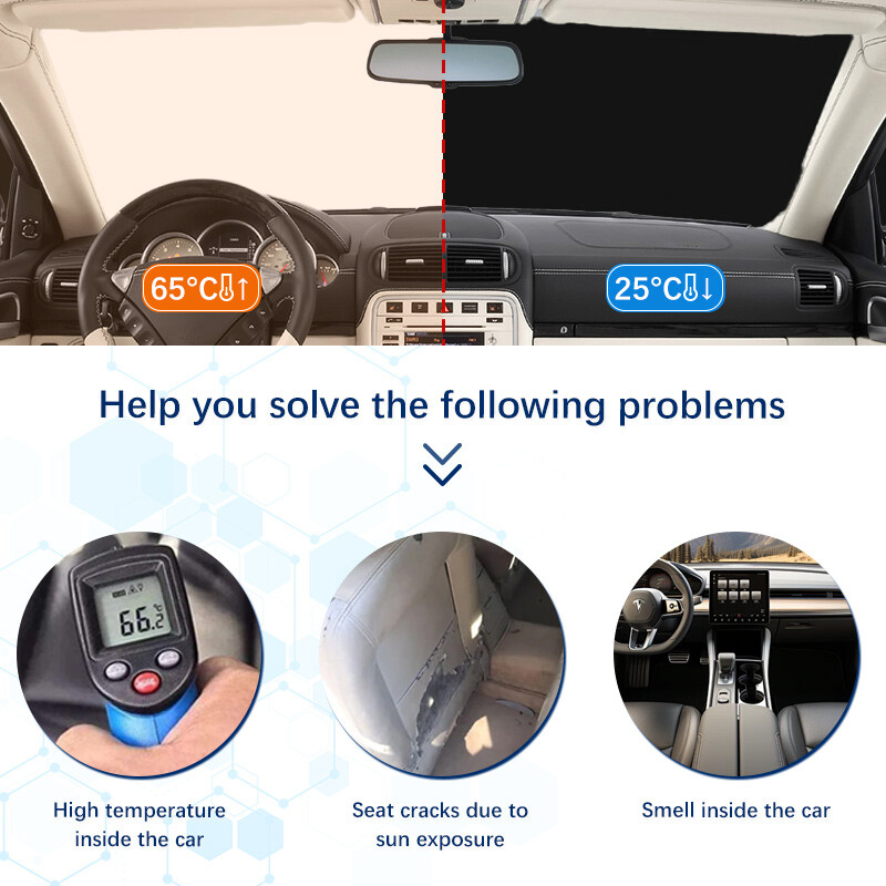 Za MITSUBISHI MIRAGE 2012-2024 Suncobran za automobile Suncobran za prednje stražnje prozore Film za vjetrobransko staklo Poklopac vizira UV zaštita Reflektor