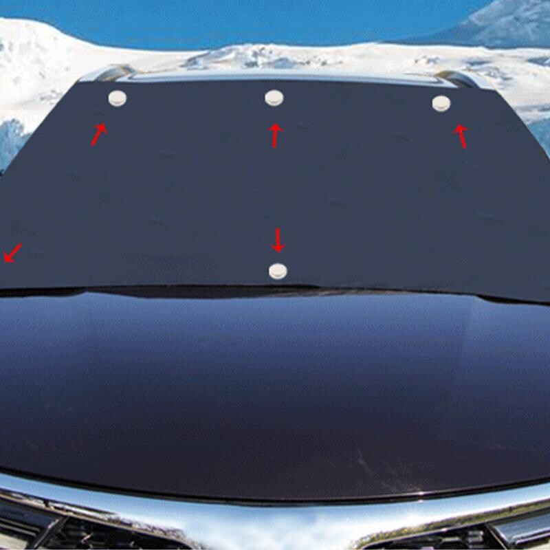 Snježni pokrivač za vjetrobransko staklo Magnetski štitnik za vjetrobransko staklo automobila Višenamjenski poklopac za prednje vjetrobransko staklo automobila Zimski dodaci za vozila