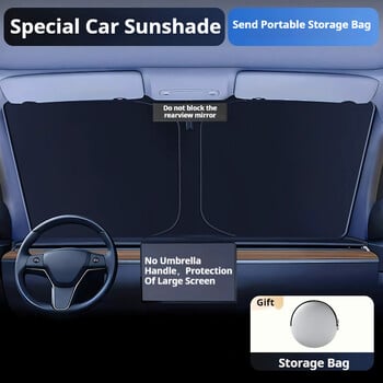 Nano-Insulat Sunshade Παρμπρίζ αυτοκινήτου Μπροστινό Παράθυρο Sun Shade UV Protectio Sunshades For Jeep Cherokee KL 2014-2023