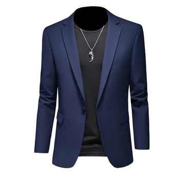 Νέο ανδρικό casual κοστούμι Μεγάλο μέγεθος Slim Suit Jacket Ανδρικό νυφικό Επαγγελματικό κοστούμι μονό τζάκετ