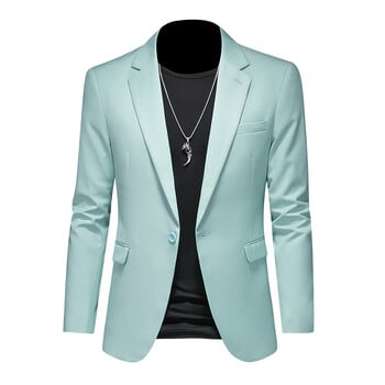 Νέο ανδρικό casual κοστούμι Μεγάλο μέγεθος Slim Suit Jacket Ανδρικό νυφικό Επαγγελματικό κοστούμι μονό τζάκετ