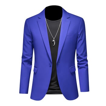 Νέο ανδρικό casual κοστούμι Μεγάλο μέγεθος Slim Suit Jacket Ανδρικό νυφικό Επαγγελματικό κοστούμι μονό τζάκετ