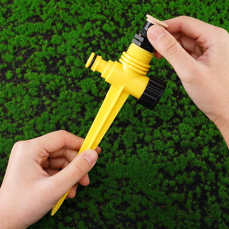 5db 360°-ban forgó kerti locsoló öntöző öntözőrendszer mezőgazdaság földi automata csődugó eltemetett porlasztás