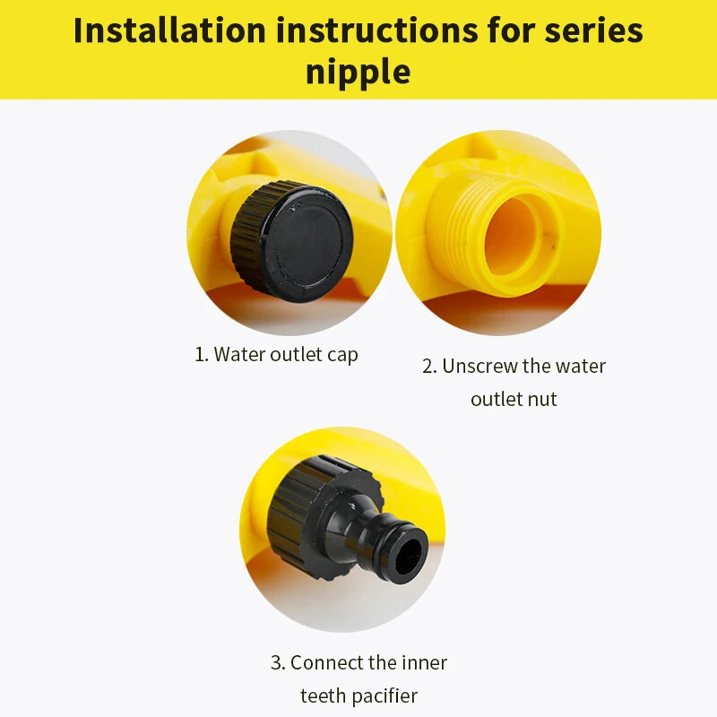 1 kom, automatska rotirajuća prskalica za 360 stupnjeva, navodnjavanje rasadnika, rotirajuća prskalica s tri vilice serije prskalica za zalijevanje, suha