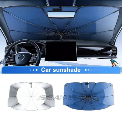 KMIND auto päikesevari vihmavari auto päikesevari UV-kaitse päikesevari suvine auto esiklaasi kaitse autotarvikutele