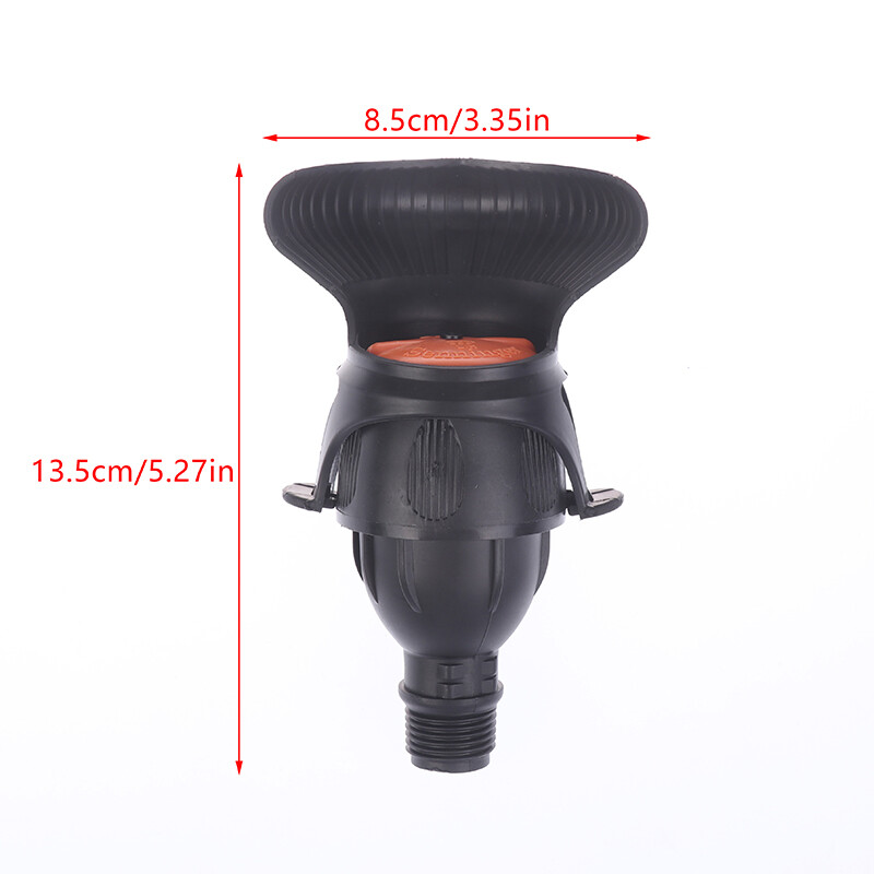 1 db locsolófej kerti gyep forgó locsoló szórófej 360 fokos, automatikus forgó öntözőszórók