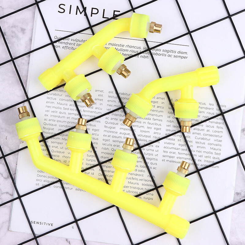 Többfunkciós mezőgazdasági porlasztó permetező fúvóka 2/3/4 fúvóka kerti gyep öntöző permetező peszticid permetező szórófejek