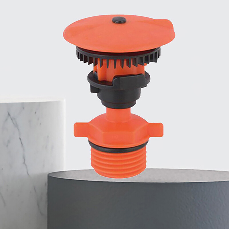 1/2" Férfi menetes kerti öntöző 360°-ban forgatható füves virágos szántóföldi gyümölcsös öntözőfúvóka oszcilláló forgó öntöző