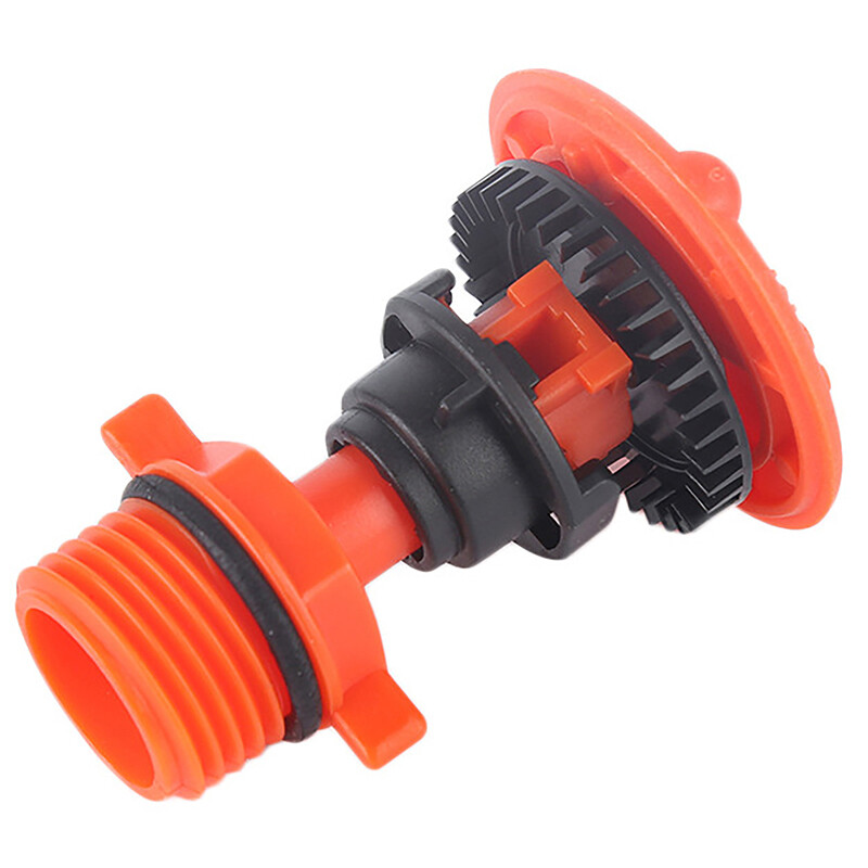 1/2" Férfi menetes kerti öntöző 360°-ban forgatható füves virágos szántóföldi gyümölcsös öntözőfúvóka oszcilláló forgó öntöző