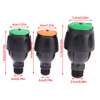 1Pc Sprinkler Head Garden Lawn Rotating Sprinkler Scattering Nozzle 360 Degree Αυτόματοι περιστρεφόμενοι ψεκαστήρες άρδευσης