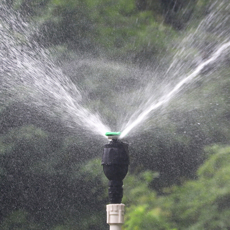 1Pc glava prskalice, rotirajuća mlaznica za raspršivanje raspršivača vrtnog travnjaka, automatske rotirajuće prskalice za navodnjavanje od 360 stupnjeva