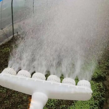 White Agriculture Atomizer Nozzles Lawn Vegetable 3/4/5/8 Way Water Sprinklers Garden Farm Home Πότισμα Πότισμα Ψεκαστήρας