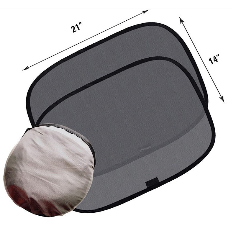 2 KOM Magnetska sjenila za automobil, UV zaštita, zavjesa za automobil, sjenilo za prozore automobila za bebe, Mrežasta folija za zaštitu od sunca, bočni prozor
