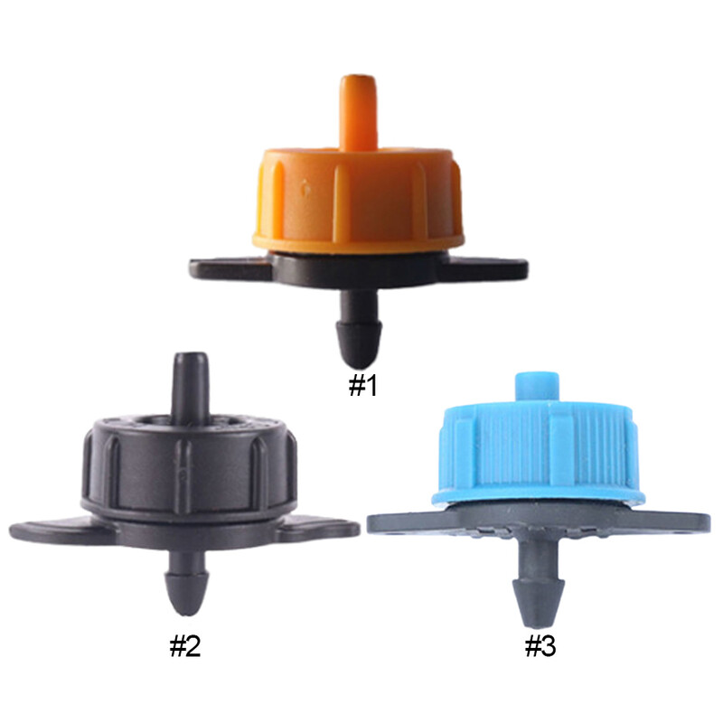 100db nyomáskiegyenlítő csepegtetők 2L/4L/8L állítható csepegtetők kerti pázsit csepegtető öntözéshez