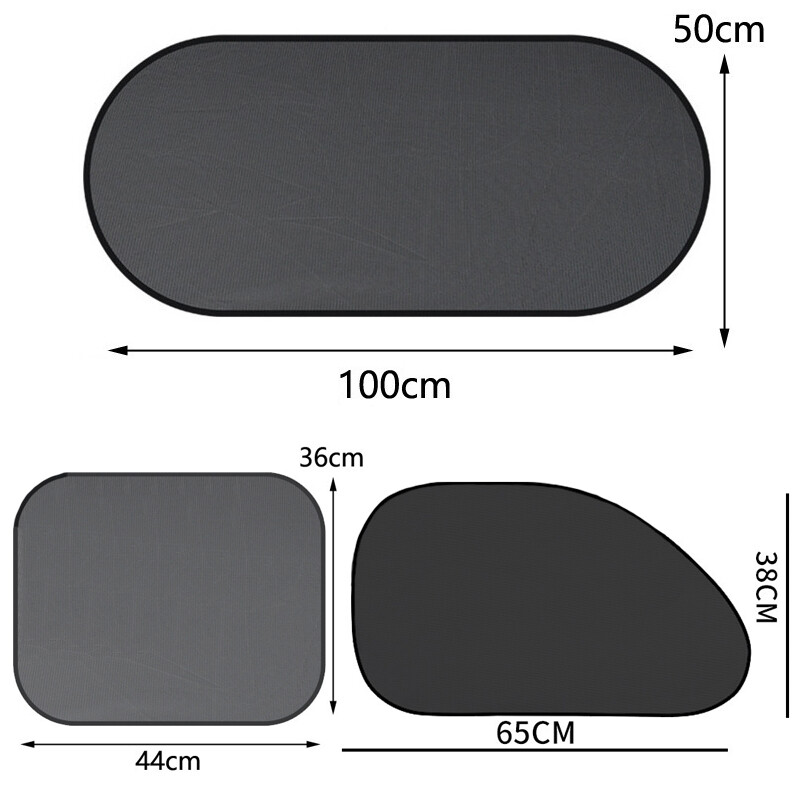 1-5db univerzális autós napernyők összecsukható autós oldalsó ablak hátsó szélvédő hálós napernyő burkolat Autó szélvédő tartozékok külső