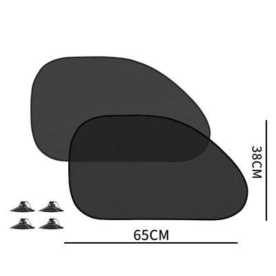 1-5Gb Universālie automašīnu saulessargi, salokāmi auto sānu logi, aizmugurējais vējstikls, sietveida saulessargs, automašīnas vējstikla piederumi, ārpuse