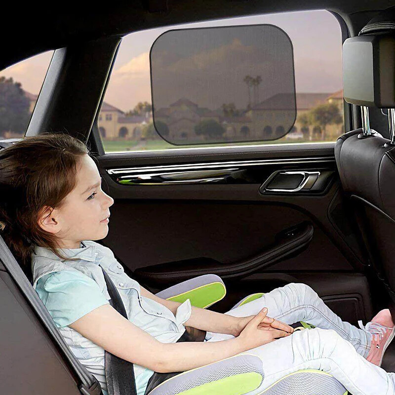 1-5Gb Universālie automašīnu saulessargi, salokāmi auto sānu logi, aizmugurējais vējstikls, sietveida saulessargs, automašīnas vējstikla piederumi, ārpuse