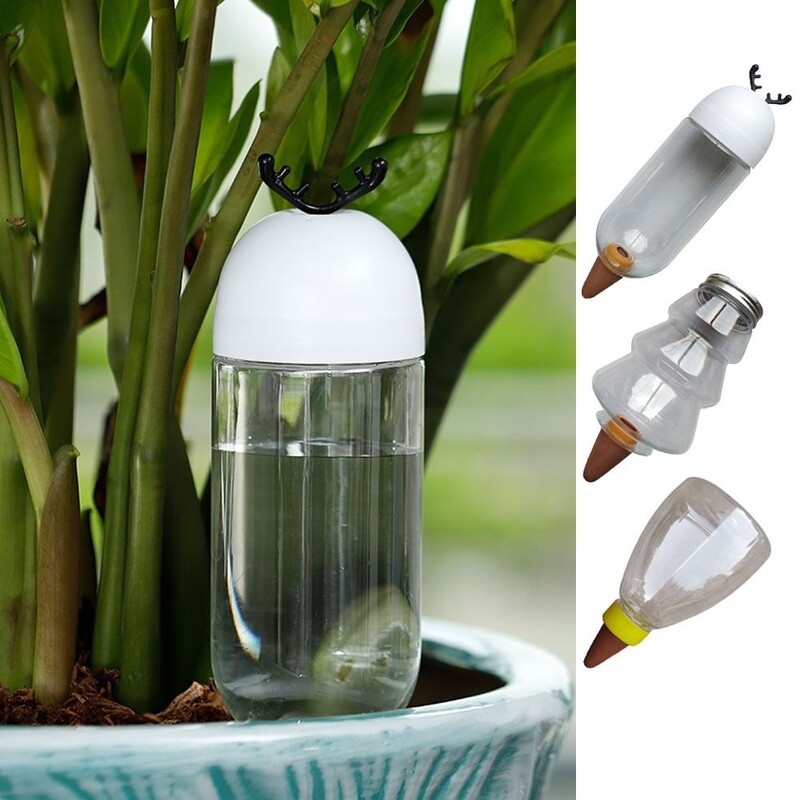 Pašlaistoša pilinātāja pudele Automātiska iekštelpu augu pilināmā laistīšanas ierīce Ceļojuma podos augu laistīšanas laistīšanas dārza rīks