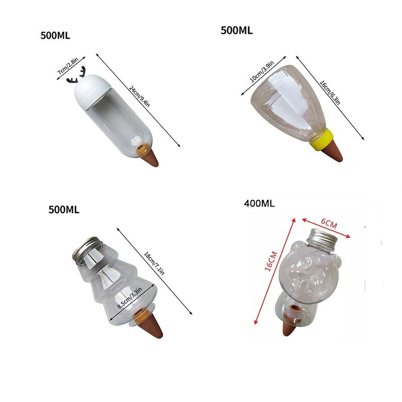 Pašlaistoša pilinātāja pudele Automātiska iekštelpu augu pilināmā laistīšanas ierīce Ceļojuma podos augu laistīšanas laistīšanas dārza rīks