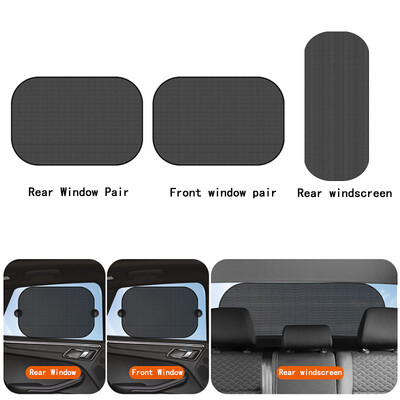 5 komada navlaka za suncobran za automobil Poklopac Univerzalni bočni prozor Sklopivi vizir Reflektor vjetrobransko staklo Automatski prozor Zaštitnik za suncobran