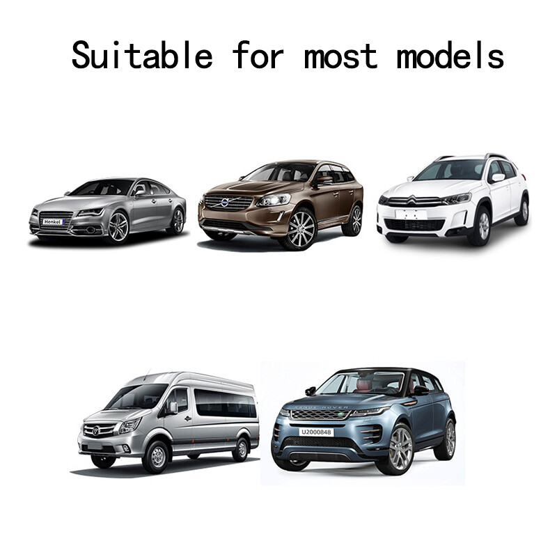 5 komada navlaka za suncobran za automobil Poklopac Univerzalni bočni prozor Sklopivi vizir Reflektor vjetrobransko staklo Automatski prozor Zaštitnik za suncobran