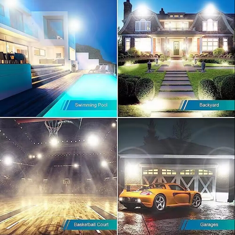 Solarni reflektori sa žaruljama, diode koje emitiraju svjetlost, solarne zidne svjetiljke, vodootporne vrtne solarne svjetiljke, vanjske split vrste