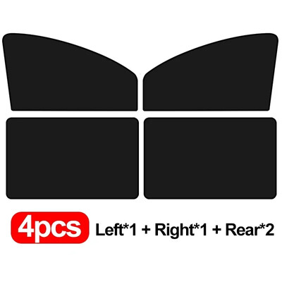 Magnētiskais automašīnas loga saulessargs vasaras UV aizsardzība automašīnas sānu priekšējais aizmugurējais logs sieta aizkaru aizsargpārklājs Auto piederumi