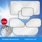 Ljetno vjetrobransko staklo automobila Pokrivač za suncobrane Sklopivi sjenilo za sunce Zaštita od sunca Prednji prozor Zaštita od sunca Zaštita od sunca Zaštita od UV zračenja