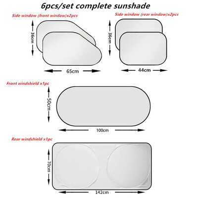 Ljetno vjetrobransko staklo automobila Pokrivač za suncobrane Sklopivi sjenilo za sunce Zaštita od sunca Prednji prozor Zaštita od sunca Zaštita od sunca Zaštita od UV zračenja