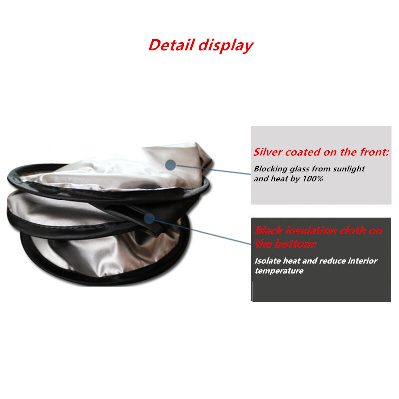 Ljetno vjetrobransko staklo automobila Pokrivač za suncobrane Sklopivi sjenilo za sunce Zaštita od sunca Prednji prozor Zaštita od sunca Zaštita od sunca Zaštita od UV zračenja