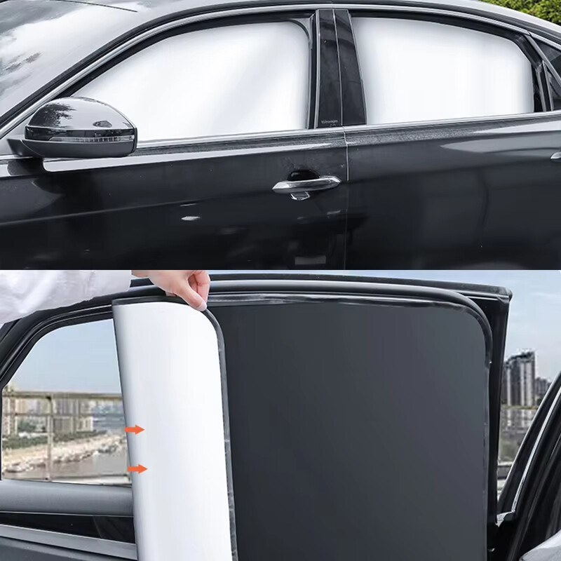 Magnetna zavjesa za zaštitu od sunca na bočnom prozoru automobila Zavjese za zaštitu od sunca Dvostrane zaštitne navlake za automobilske prozore Dodaci