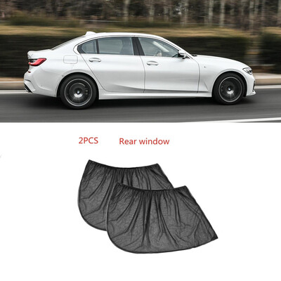 Universālie automobiļu stila aksesuāri Saules sānu loga abažūrs Aizkars Aizmugurējais logs Pārsegs UV aizsardzība Saulessargs Visor Shield