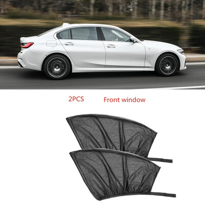 Universālie automobiļu stila aksesuāri Saules sānu loga abažūrs Aizkars Aizmugurējais logs Pārsegs UV aizsardzība Saulessargs Visor Shield