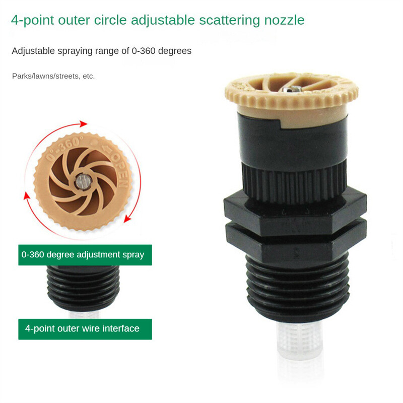 Sodo purkštuvas 360° laisvai reguliuojamas kampas, barstymas užkastas namo veja Žemės ūkio automatinis laistymas laistymas Jardin 물총