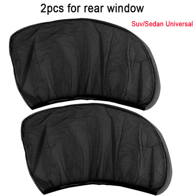 2gab/4gab Universālie automobiļu stila aksesuāri Saules sānu loga abažūrs Aizkars Aizmugurējā loga Pārsegs UV Aizsardzība Saulessargs Visor Shield