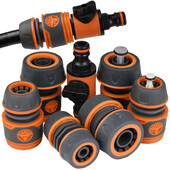 KESLA 2 kom 1/2" 3/4" Adapter za vrtno crijevo 16 mm Brzi priključak Zaustavni utikač Spojnica Spojnica Vodena cijev za navodnjavanje Produžetak za popravak