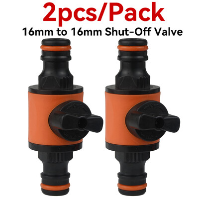 KESLA 2 kom 1/2" 3/4" Adapter za vrtno crijevo 16 mm Brzi priključak Zaustavni utikač Spojnica Spojnica Vodena cijev za navodnjavanje Produžetak za popravak